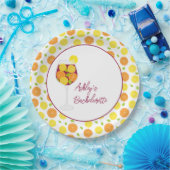 Sangria Wedding, Bachelorette oder Brautparty Pappteller (Party)