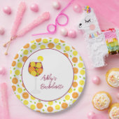 Sangria Wedding, Bachelorette oder Brautparty Pappteller (Party)