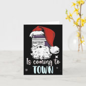 Sani-cloth Is Coming To Town Funny Nurse Nursing C Karte (Gelbe Blume)