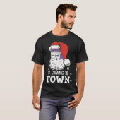 Sani-cloth Is Coming To Town Funny Nurse Nursing C T-Shirt (Vorne ganz)