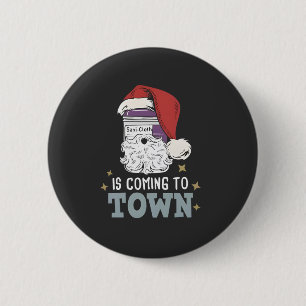 Sani Cloth Weihnachten Krankenschwester Feiertag M Button