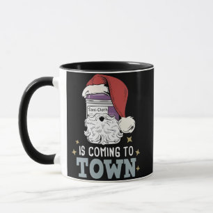 Sani Cloth Weihnachten Krankenschwester Feiertag M Tasse