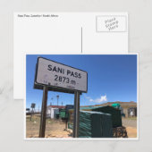Sani Pass 2873 Postkarte (Vorne/Hinten)