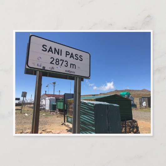 Sani Pass 2873 Postkarte (Vorderseite)