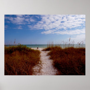Sanibel Beach Poster