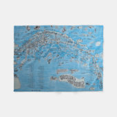 SANIBEL CAPTIVA INSEL FLORIDA BLANKET DURCH FLEECEDECKE (Vorderseite (Horizontal))