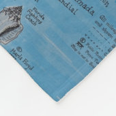 SANIBEL CAPTIVA INSEL FLORIDA BLANKET DURCH FLEECEDECKE (Ecke)