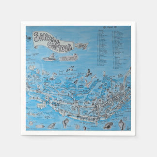 SANIBEL CAPTIVA INSEL FLORIDA SERVIETTE