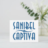 Sanibel Captiva Islands Florida Postkarte (Stehend Vorderseite)