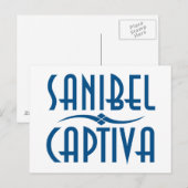 Sanibel Captiva Islands Florida Postkarte (Vorne/Hinten)