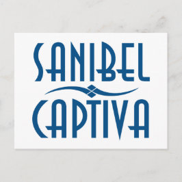 Sanibel Captiva Islands Florida Postkarte