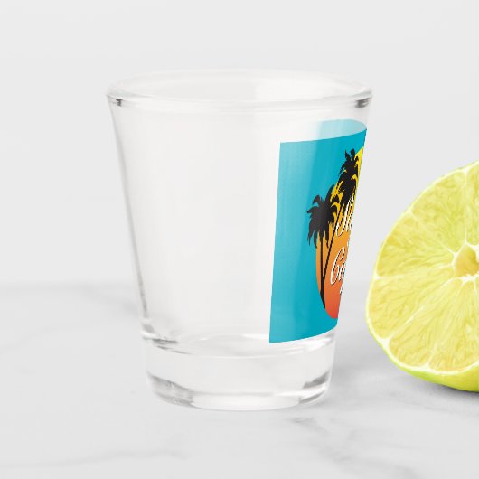 Sanibel Captiva Islands Florida Schnapsglas (Links)