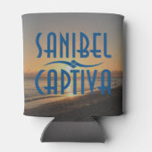 Sanibel Captiva Islands Florida Sunset Dosenkühler (Rückseite)