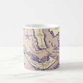 Sanibel Captival Florida Map Tasse (Mittel)