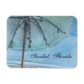 Sanibel, Florida Beach Magnet (Horizontal)