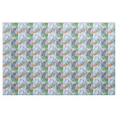 Sanibel Insel drehen Reinfall Watercolormalerei um Stoff (Fat Quarter (45,7 x 55,9 cm))
