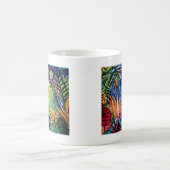 Sanibel Insel-Flamingo-Kunst Kaffeetasse (Mittel)
