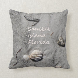 Sanibel Insel-Florida-Sand-Muscheln Kissen
