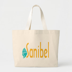 Sanibel Insel-Florida-Taschen-Tasche Jumbo Stoffbeutel