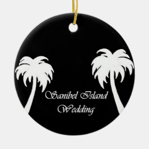 Sanibel Insel-Hochzeit Keramikornament