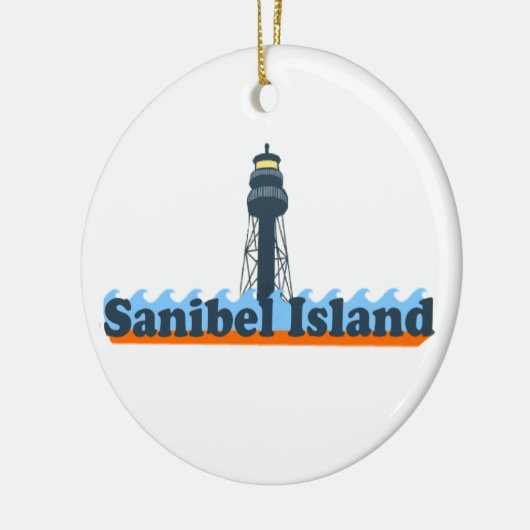 Sanibel Insel Keramikornament (Links)