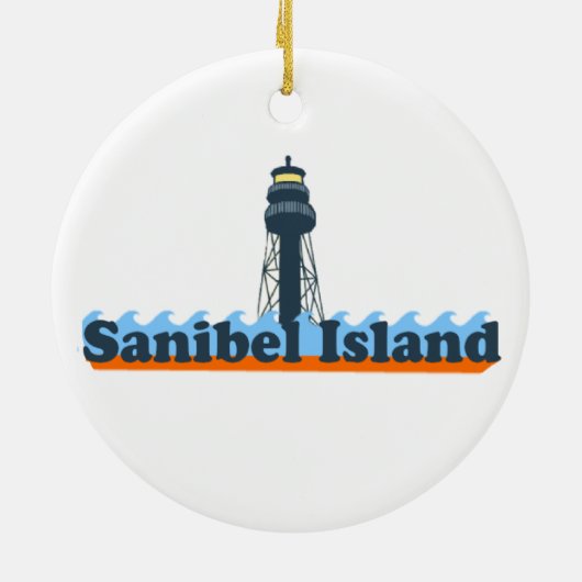 Sanibel Insel Keramikornament (Hinten)