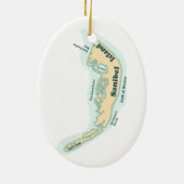 Sanibel Insel Keramikornament (Hinten)