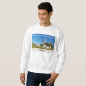 Sanibel Insel-Leuchtturm, Florida Sweatshirt (Vorne ganz)