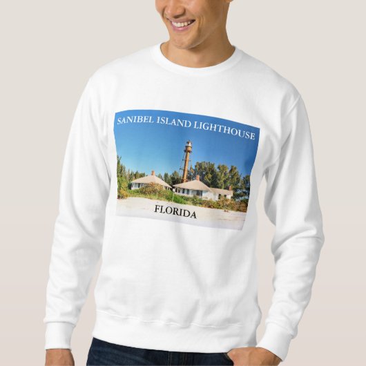 Sanibel Insel-Leuchtturm, Florida Sweatshirt (Vorderseite)