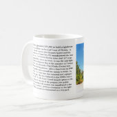 Sanibel Insel-Leuchtturm, Florida-Tasse Kaffeetasse (Vorderseite Links)