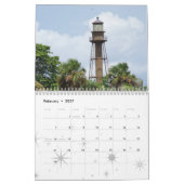 Sanibel Insel-Licht Kalender (Feb 2027)