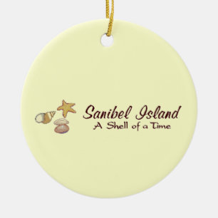 Sanibel Insel-Muscheln Keramikornament