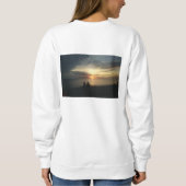 Sanibel Insel-Sonnenuntergang Sweatshirt (Rückseite)