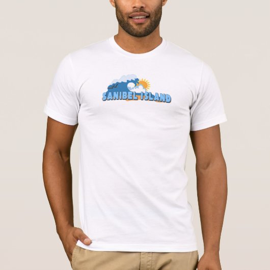 Sanibel Insel T-Shirt (Vorderseite)