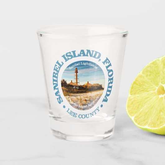 Sanibel Island (C) Schnapsglas (Vorderseite)