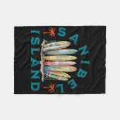 Sanibel Island  Fleecedecke (Vorderseite (Horizontal))