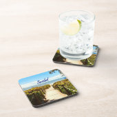 Sanibel Island Florida Beach Ocean Getränkeuntersetzer (Rechte Seite)