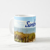 Sanibel Island Florida Beach Ocean Kaffeetasse (Vorderseite Links)