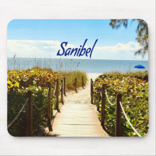 Sanibel Island Florida Beach Ocean Mousepad