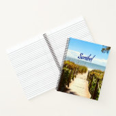 Sanibel Island Florida Beach Ocean Notizblock (Innenseite)