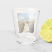 Sanibel Island Florida Beach Ocean Schnapsglas (Rückseite)