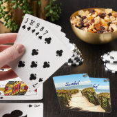 Sanibel Island Florida Beach Ocean Spielkarten (In Situ)