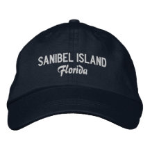 Sanibel Island Florida bestickter Baseballhut