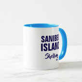 Sanibel Island Florida Coffee Mug Tasse (VorderseiteRechts)