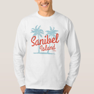 Sanibel Island Florida Coral Ocean Souvenir T-Shirt