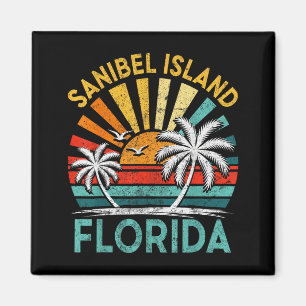 Sanibel Island Florida Familienurlaub Vintage Magnet