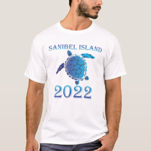 Sanibel Island Florida Frühjahrspause 2022 Sea Tur T-Shirt