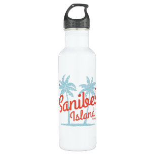 Sanibel Island Florida Golf Coast Souvenir Edelstahlflasche