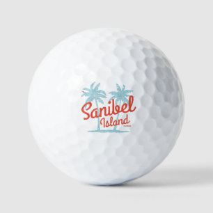 Sanibel Island Florida Golf Coast Souvenir Golfball
