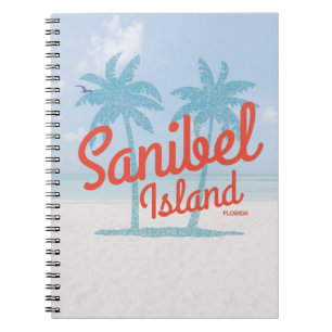 Sanibel Island Florida Golf Coast Souvenir Notizblock